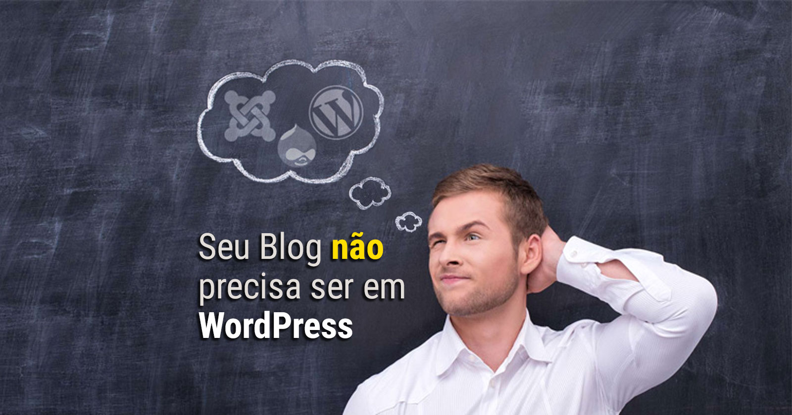 Blog não precisa ser em WordPress